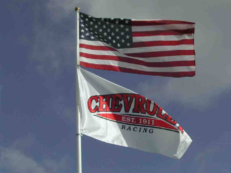 MARTINS RANCH Corvette Vintage Racing flag 